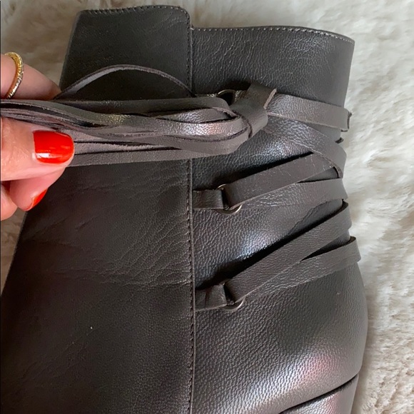 Halogen Gray Tassel Booties - Picture 4 of 8